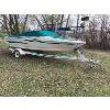 Image 1 : NO RESERVE 1997 LARSON FLYER INBOARD BOAT AND 1997 SHORELANDS BOAT TRAILER