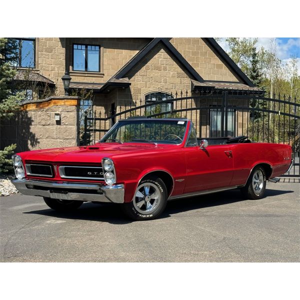 1965 PONTIAC GTO CONVERTIBLE