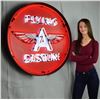 Image 1 : NO RESERVE 36 INCH HUGE NEON FLYING A