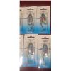 Image 10 : TEN SILVER AND BRASS TREBLE HOOK SPINNERS