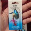 Image 5 : TEN BLUE, BLACK, SILVER AND GOLD TREBLE HOOK SPINNERS