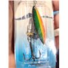 Image 6 : TEN SVEN TREBLE HOOK SPINNERS  - BLACK, GREEN, YELLOW, AND ORANGE WITH A SILVER HEAD