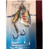Image 3 : 10 LURES - FIVE SILVER AND GOLD - FIVE PINK, RED AND SILVER