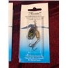 Image 6 : 15 NO.1 TREBLE HOOK SPINNERS - SILVER, RED, BLACK AND BRASS