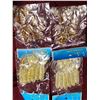 Image 5 : TWO PACKS OF OF FOUR FROGS AND TWO PACKS OF SIX FLAT TAIL WORMS