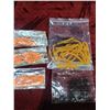 Image 2 : 18 - 6" WORMS AND THREE BAGS OF 1.5" WORMS AND LURE