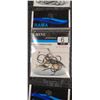 Image 6 : 21 PACKS OF RAMA CHINU HIGH CARBON STEEL HOOKS 12 PER PACK SIZE 2, 4,  6, 8