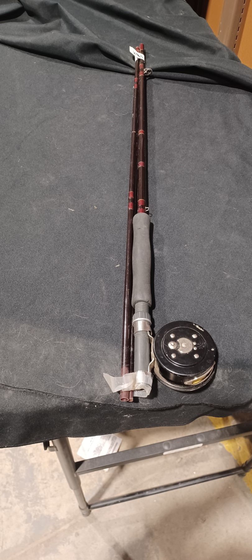 VINTAGE MARTIN MODEL 38067E 8 FT FLY ROD C/W MARTIN 63SS REEL AND ...