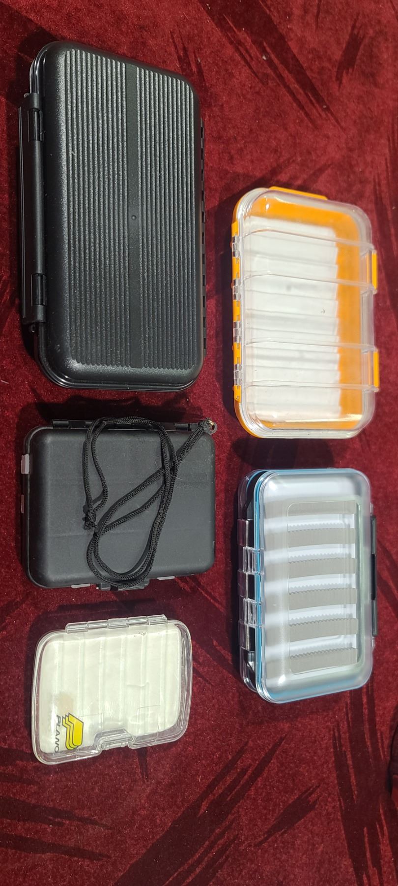 FIVE FLY CARRYING CASES - ALL NEW