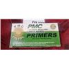 Image 12 : 5,000 SEALED LARGE PISTOL PRIMERS PMC METAL FREE - NON TOXIC - NON CORROSIVE PRIMERS - LIFE SPAN 25