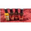 Image 2 : FOUR BOTTLES OF BBQ SAUCE - ONE MIKE RUB BBQ MUSTARD AND THREE WILD RED