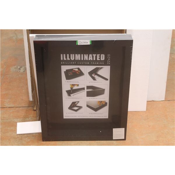 LED Luminated Shadow Box (28" x 22" x 3 3/4") (NIB)