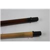 Image 2 : Vintage Dufferin Pool Cue w/Thread Protectors (butt has chip - Vintage Billiard Home Repair/Re-Tippi