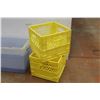 Image 2 : *(2) Plastic Crates - (2) Plastic Totes (no lids)