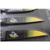 Image 4 : NFL 4 Piece Steak Knife Set - Jackson Ville Jaguars (NIB)