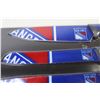 Image 3 : NHL 5 Piece Cutlery Steak Knife Set - New York Rangers (NIB)