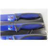 Image 4 : NHL 5 Piece Cutlery Steak Knife Set - New York Rangers (NIB)