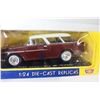 Image 2 : Motor Max Die-Cast Replica 1955 Chev Bel Air Nomad - 1:24 Scale - New In Box - Sealed