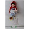 Image 1 : Little Red Riding Hood Porcelain Doll