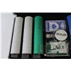 Image 2 : Poker Chips, Playing Cards, Dice, In Carrying Case