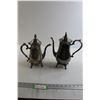 Image 1 : (2) Silver Plated Coffee Pots