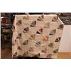 Image 1 : Handmade Vintage Quilt