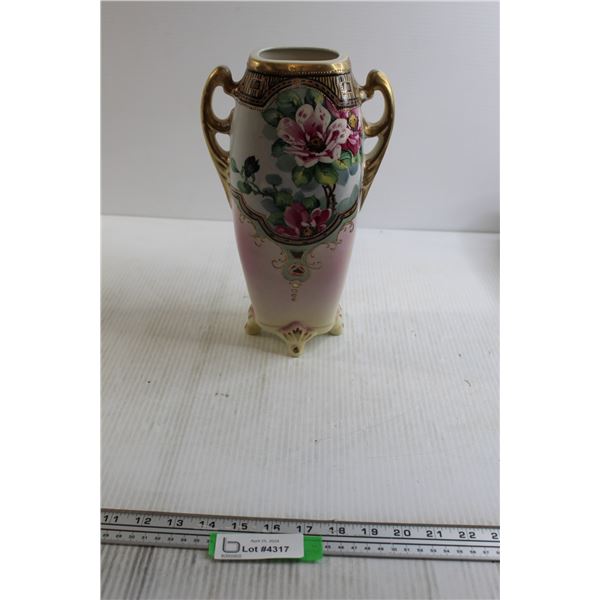 Royal Nipon Pottery Vase - 12 1/2"