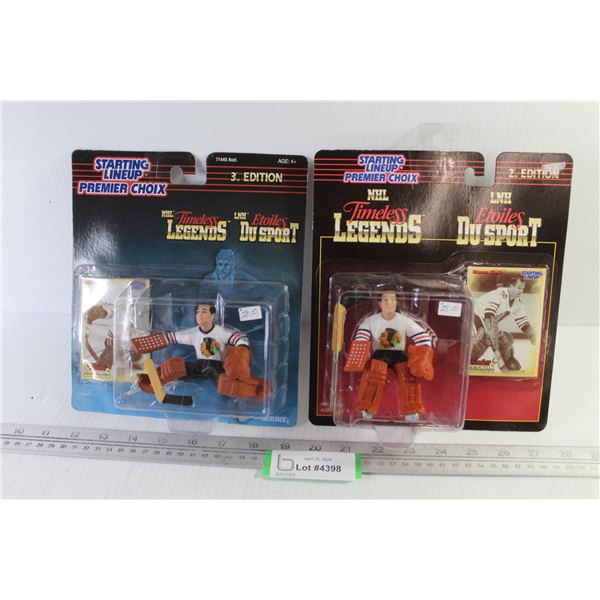 (2) Starting Line-Up Figures - Glen Hall (NIB)