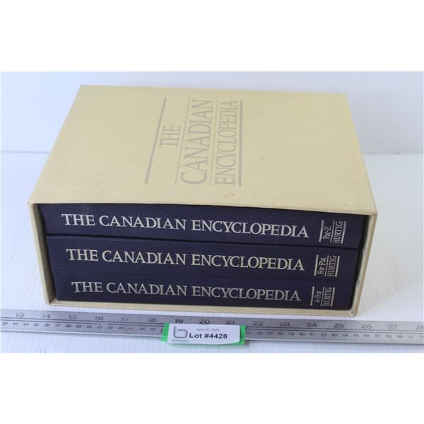The Canadian Encyclopedia (3 volume set) - Bodnarus Auctioneering