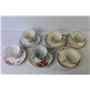 Image 2 : (6) Tea Cups w/Saucers - Heathcote Grindly - Phoenix - Japan