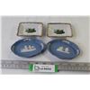 Image 1 : (2) Wedgewood Trinket Dishes - (2) Made in Japan