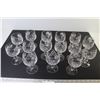 Image 1 : (15) Crystal Wine Glasses