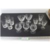 Image 1 : (12) Assorted Crystal Glasses