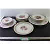 Image 1 : Germany Made China: (7) Bavaria Schumann Made Plates (6) Fruit Plates, (1) Woods & Sons Plate Made i