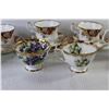 Image 3 : Antique China Teacups: (2) Saskatchewan Tiger Lily, (7) Various Teacups, (3) Teacups w/ Saucers