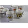Image 5 : Antique China Teacups: (2) Saskatchewan Tiger Lily, (7) Various Teacups, (3) Teacups w/ Saucers
