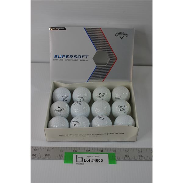 (12) Callaway Golf Balls in Box