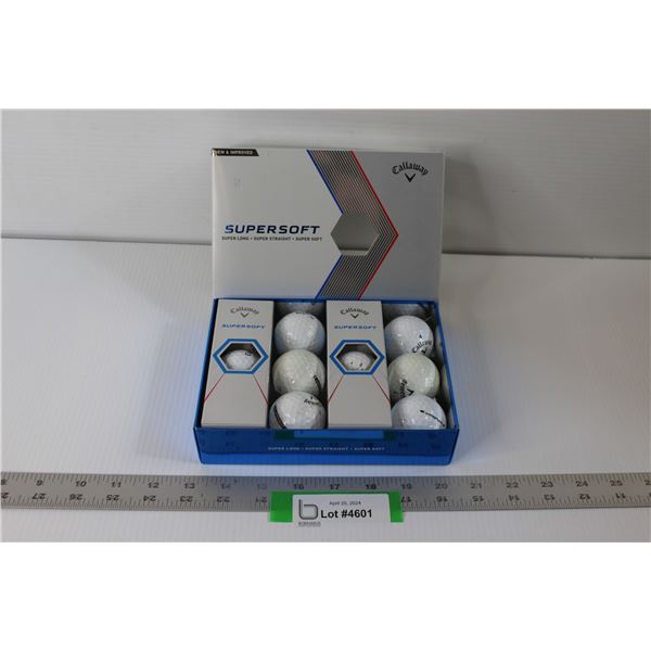 (12) Callaway Golf Balls in Box