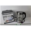 Image 1 : Elite Gourmet Glass Cordless Kettle - 1.7L Capacity