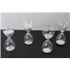 Image 4 : (4) Hourglasses - 5" Tall
