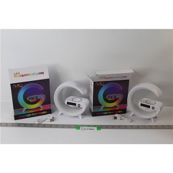 (2) Smart Light Sound Machines