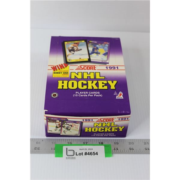 (36) Packages of Score 1991 NHL Hockey Cards