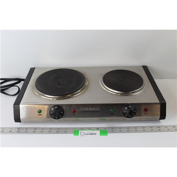 Cuisinart Countertop Burner - Powers On