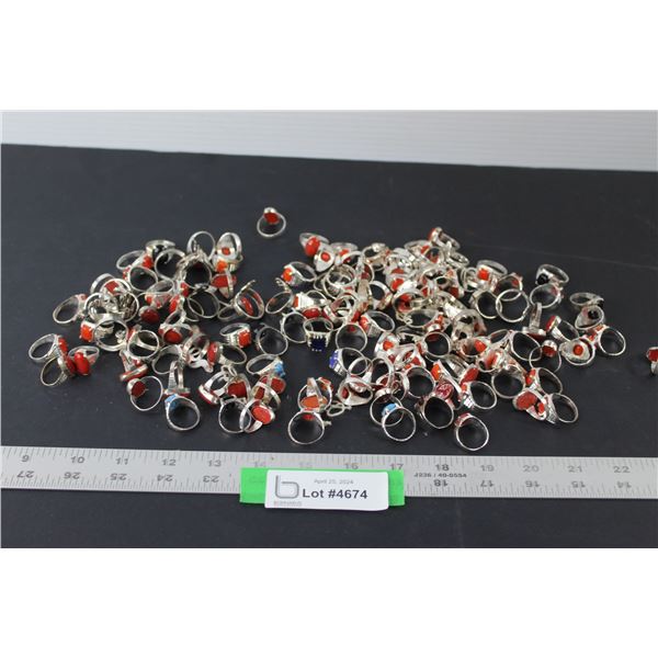 Vending Machine For Rings (30+) Costume/Vending Machine Style Rings Various Colors & Styles