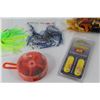 Image 6 : Fishing Hook Lot: Pike Rigs, Jig Body Replacements, Shrimp, Weights