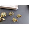 Image 3 : Earrings, Ring, Broach, Necklace