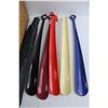 Image 2 : (5) Shoe Horns, (2) Umbrellas, Basket