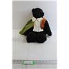 Image 1 : Black Teddy Bear with Clothes