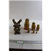 Image 1 : Nesting Dolls and Bunny Decoration