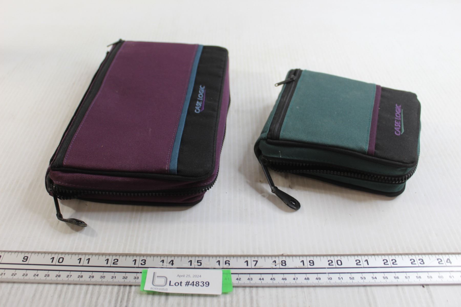 (2) Case Logic Disc Cases - Bodnarus Auctioneering